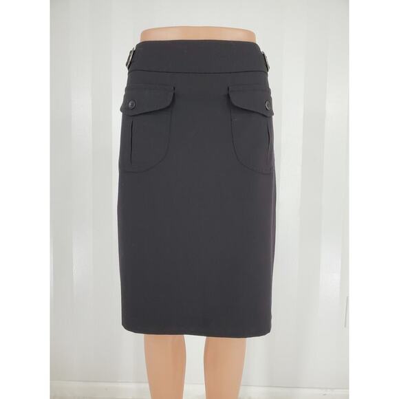 Daisy Fuentes Dresses & Skirts - DAISY FUENTES Women's Black Straight Skirt Sz 10